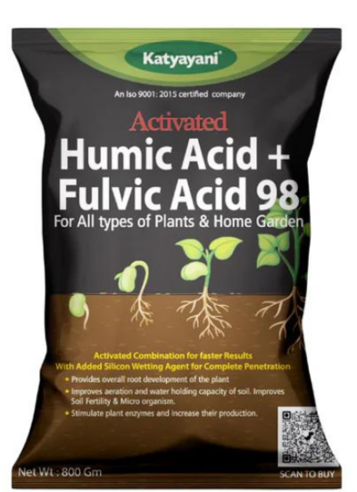 KATYAYANI ACTIVATED HUMIC ACID + FULVIC ACID 98 | FERTILIZER