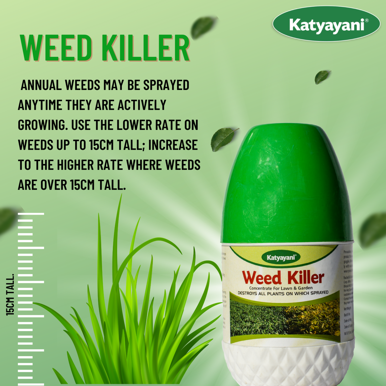 Katyayani Weed Killer Liquid Katyayani Organics