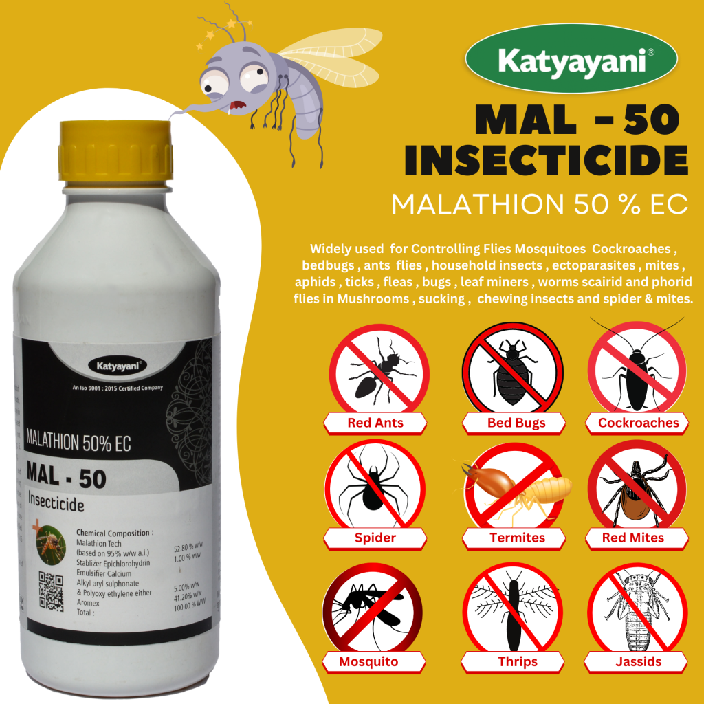 Malathion 50 EC MAL50 Katyayani Organics