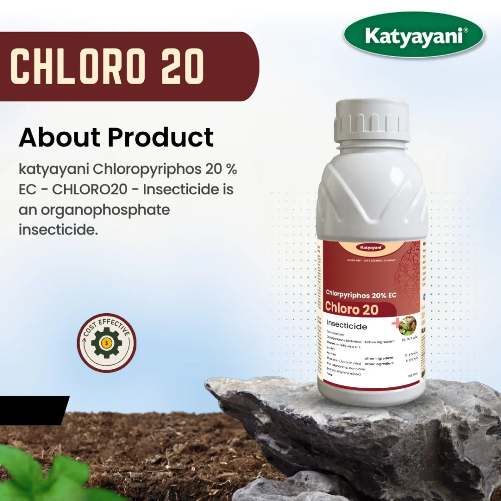 Chloropyriphos 20 % EC - CHLORO20 - Image 3