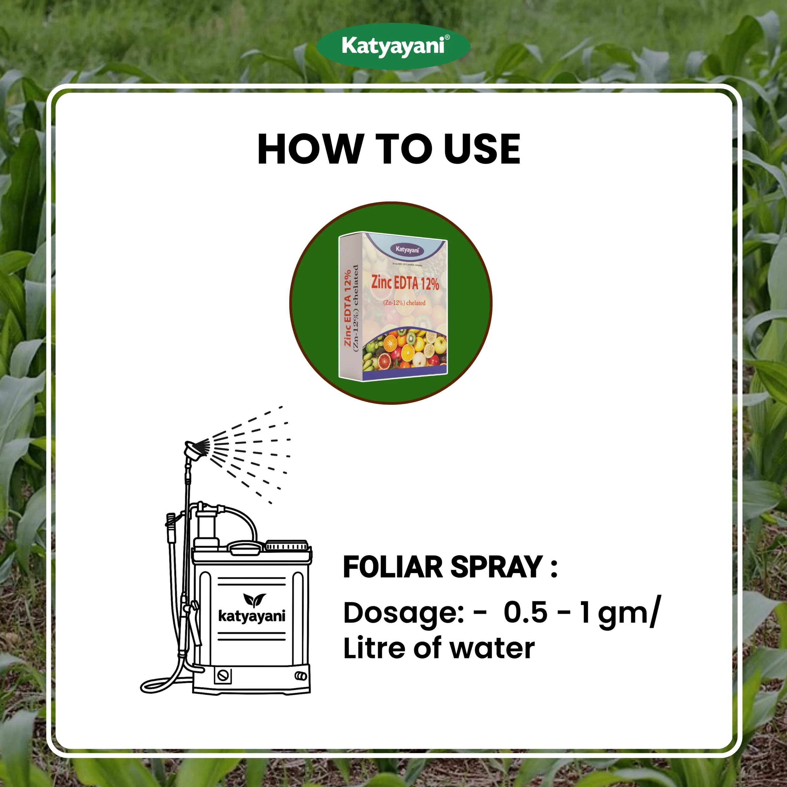 Katyayani Zinc EDTA 12% Fertilizer - Image 5