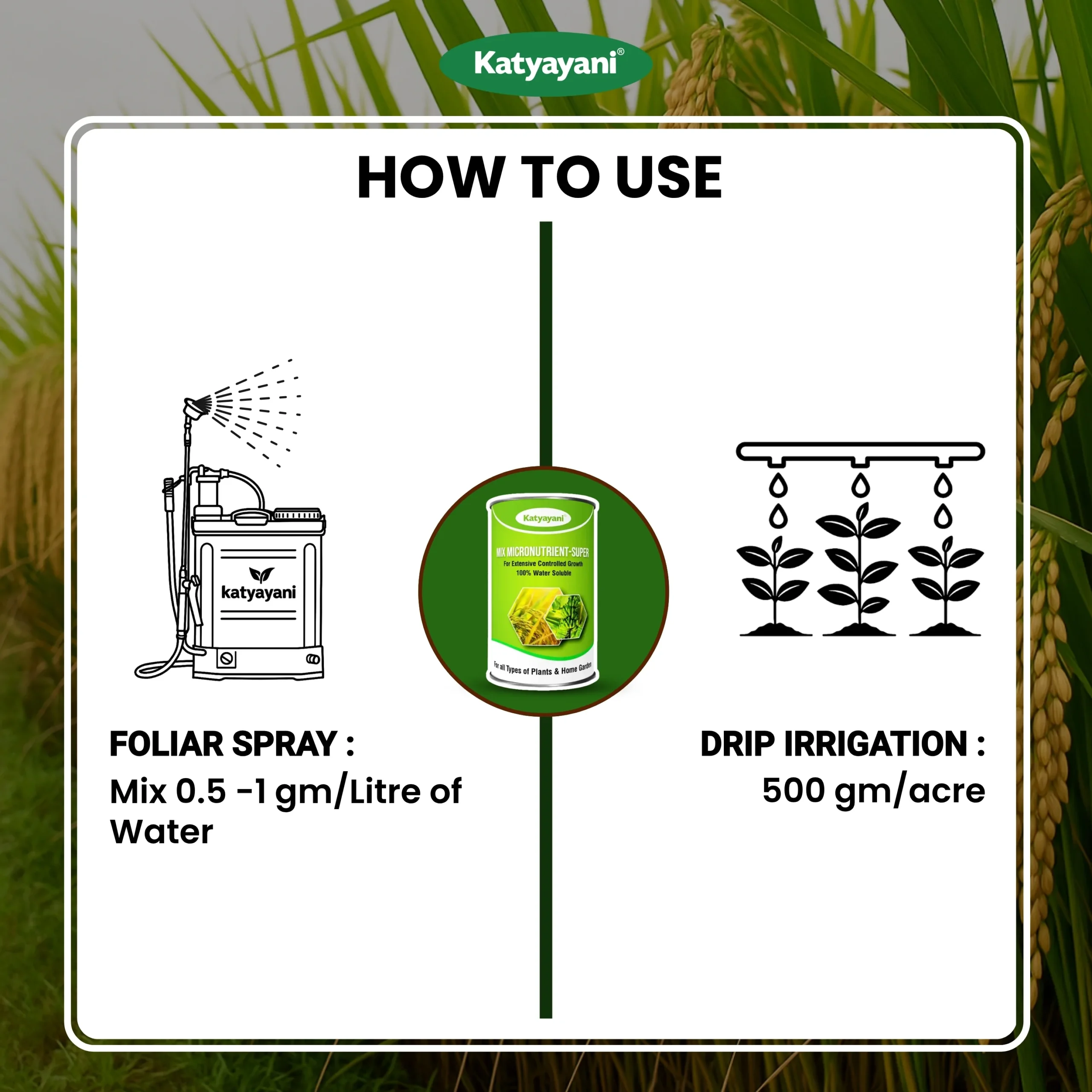 Katyayani Mix Micronutrient Super For Home Garden, Nursery & Agricultural Use - Image 5