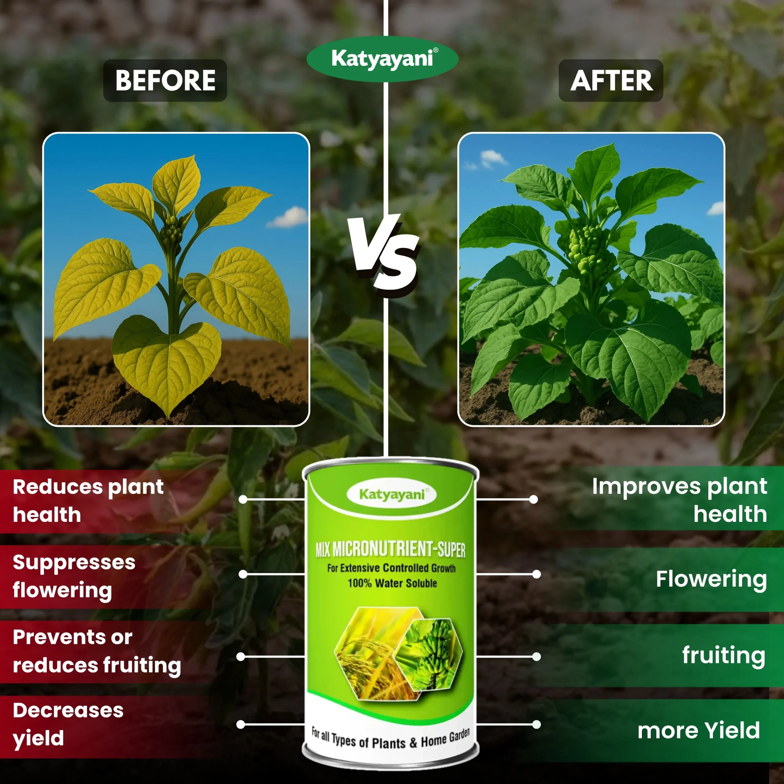 Katyayani Mix Micronutrient Super For Home Garden, Nursery & Agricultural Use - Image 3