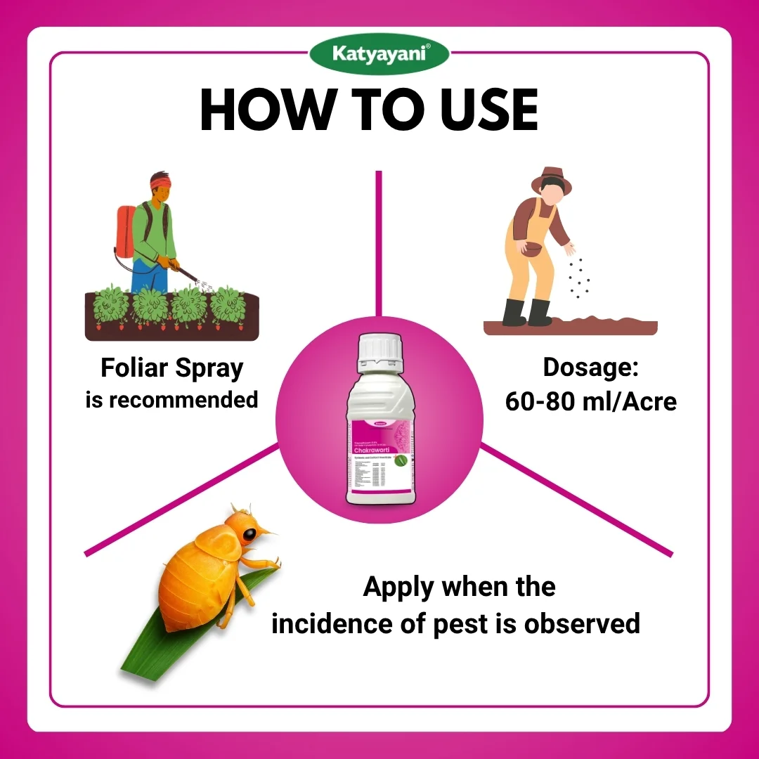 Katyayani Thiamethoxam 12.6 % lambda cyhalothrin 9.5 % zc - Chakrawarti - Image 5