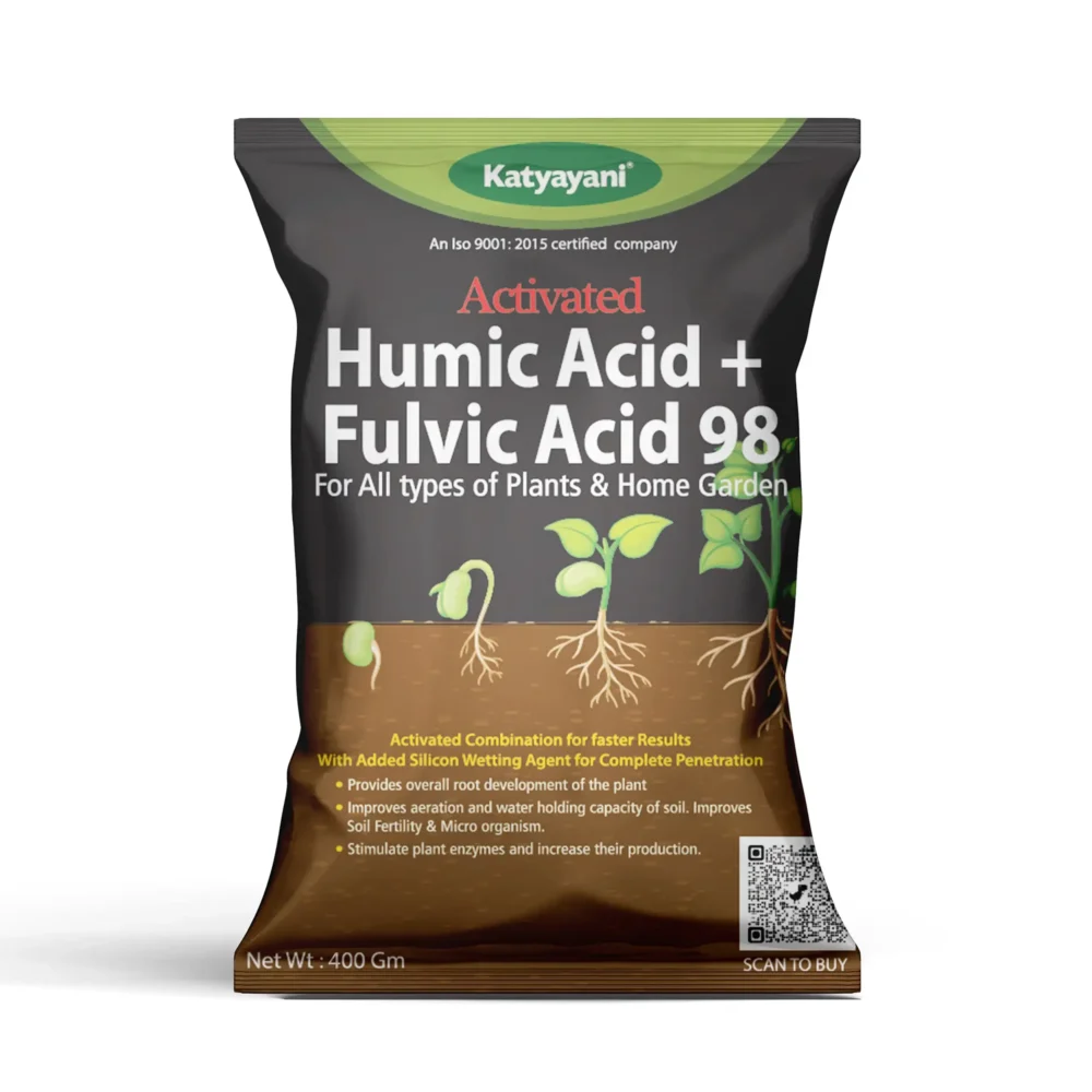 Buy Katyayani Activated Humic + Fulvic Acid Fertilizer for Plants