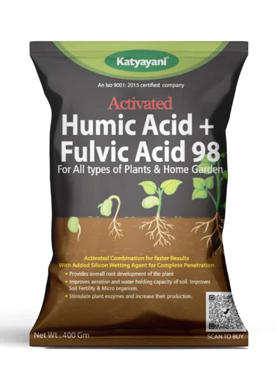 Buy Katyayani Activated Humic + Fulvic Acid Fertilizer for Plants