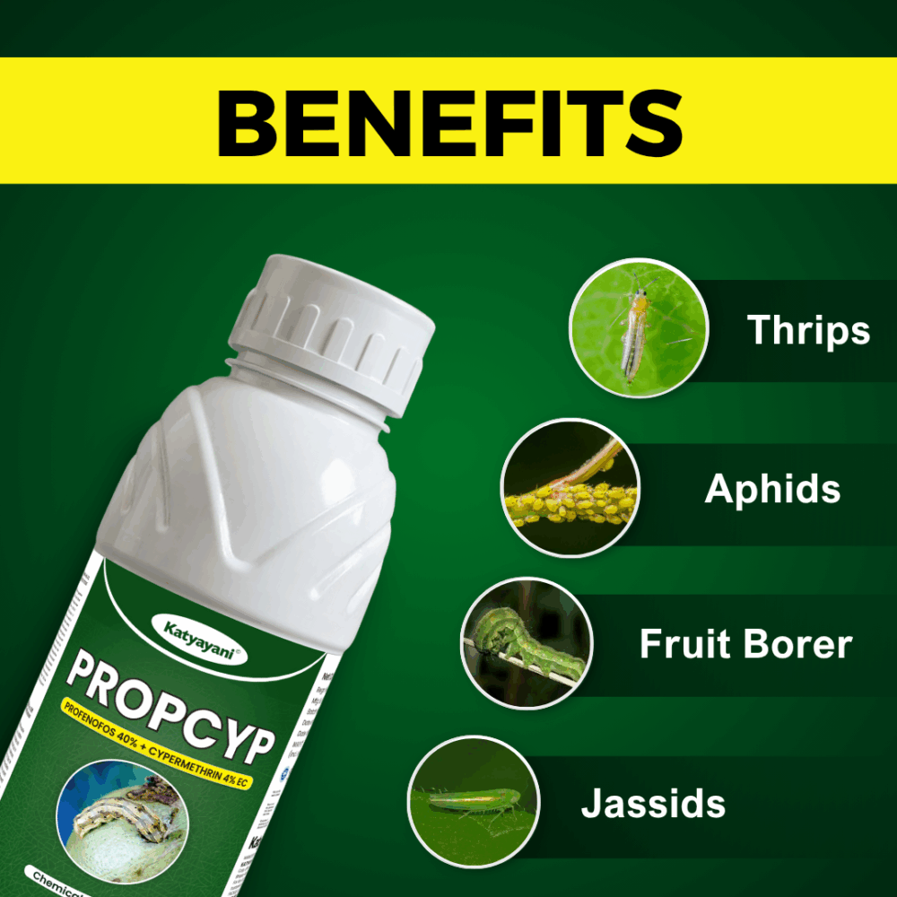 Katyayani Propcyp Profenofos 40 % + Cypermethrin 4 % ec - Image 3