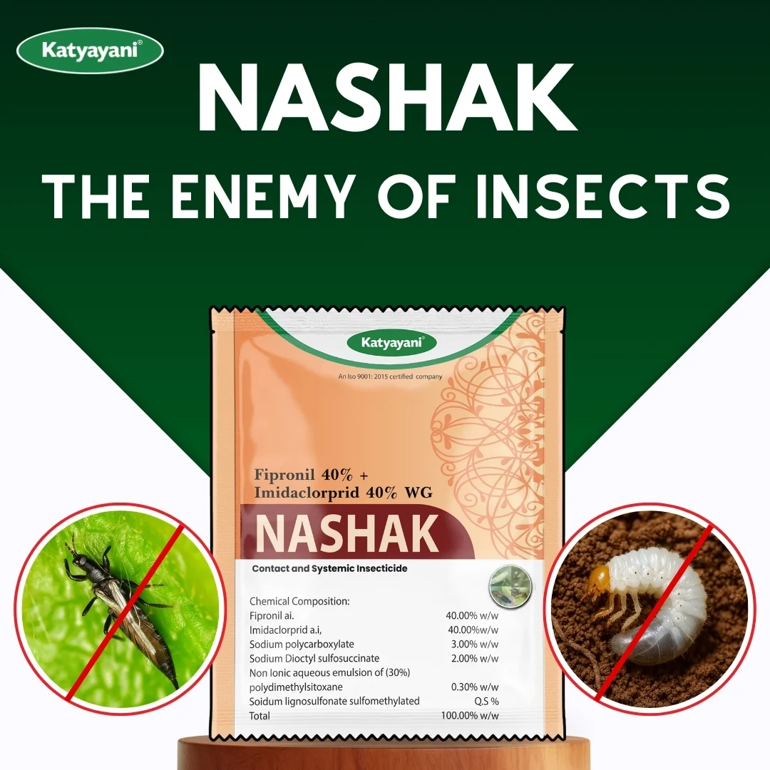 Katyayani Nashak | Fipronil 40% + Imidacloprid 40% WG | Pesticide - Image 2