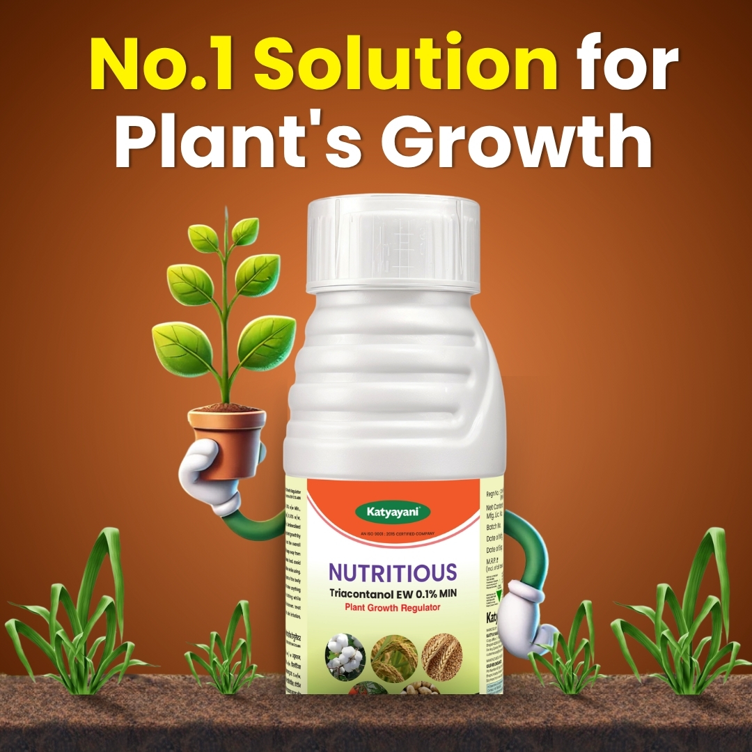 Katyayani Nutritious (Triacontanol 0.1% EW) Plant growth regulator - Image 2