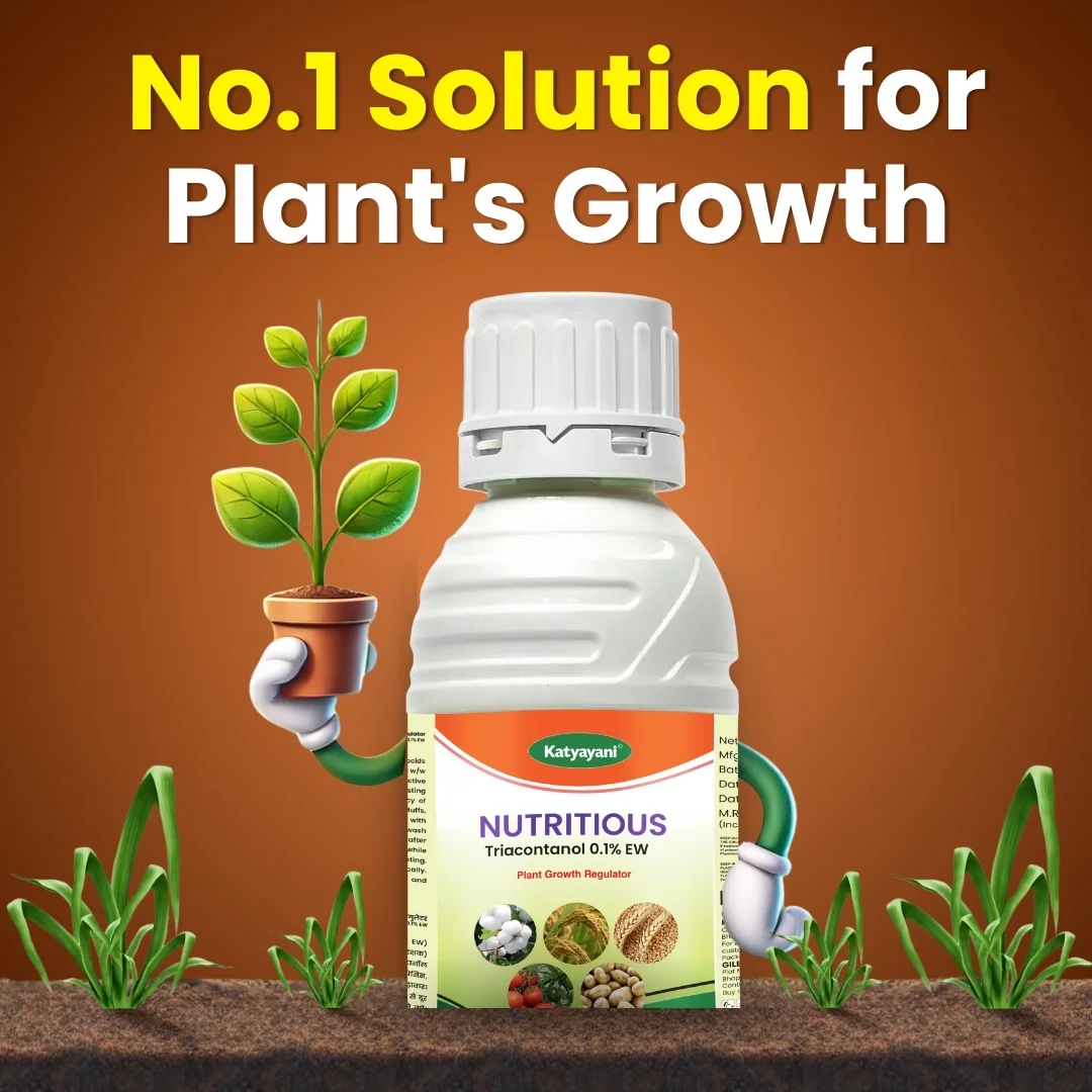 Katyayani Nutritious (Triacontanol 0.01% EW) Plant growth regulator - Image 2