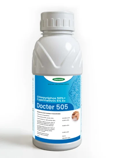 Chloropyriphos 50 % + cypermethrin 5 % EC - Docter 505