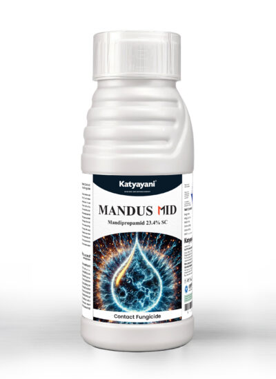 Katyayani Mandus Mid (Mandipropamid 23.4% SC) Fungicide for Downy Mildew & Late Blight Control