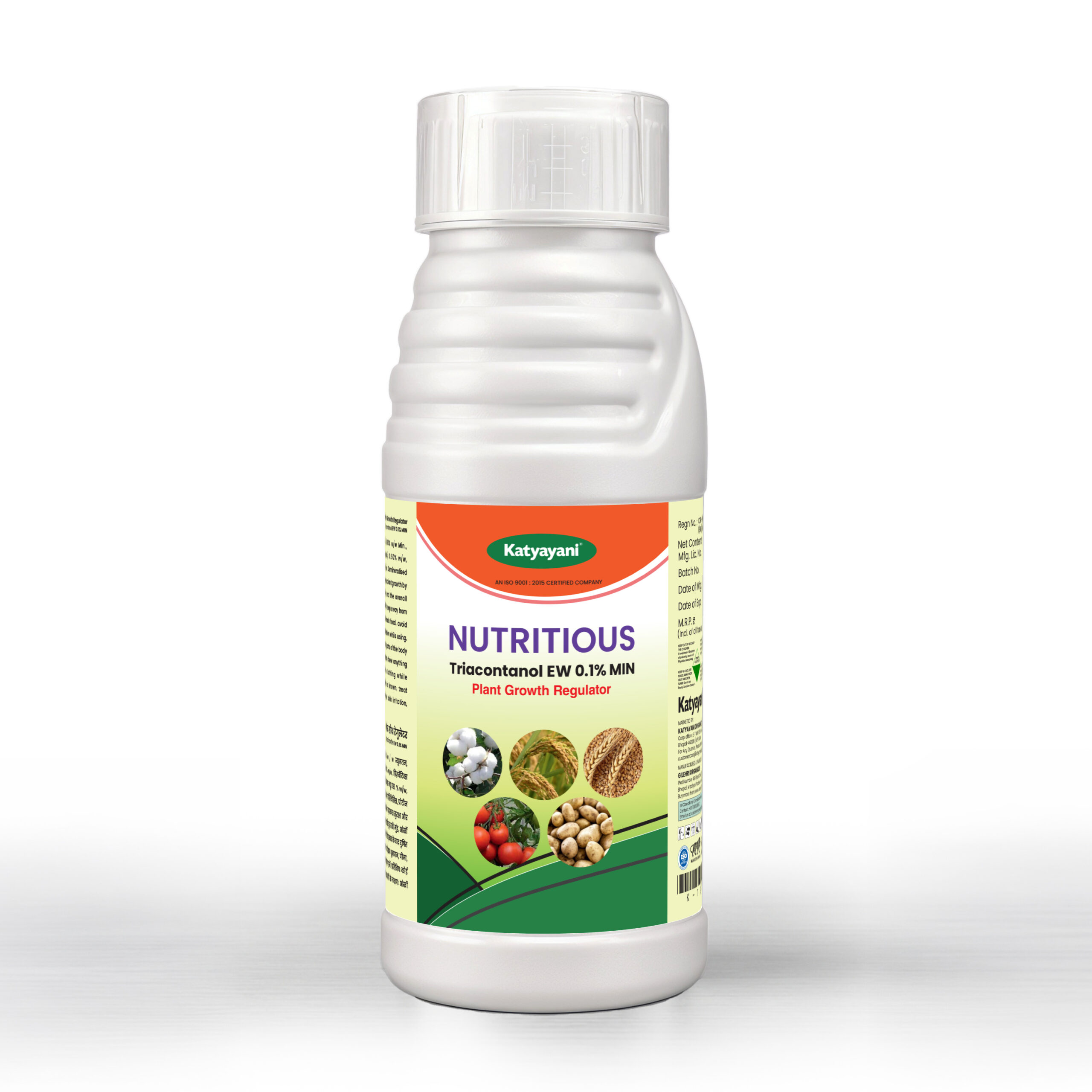 Katyayani Nutritious (Triacontanol 0.1% EW) Plant growth regulator