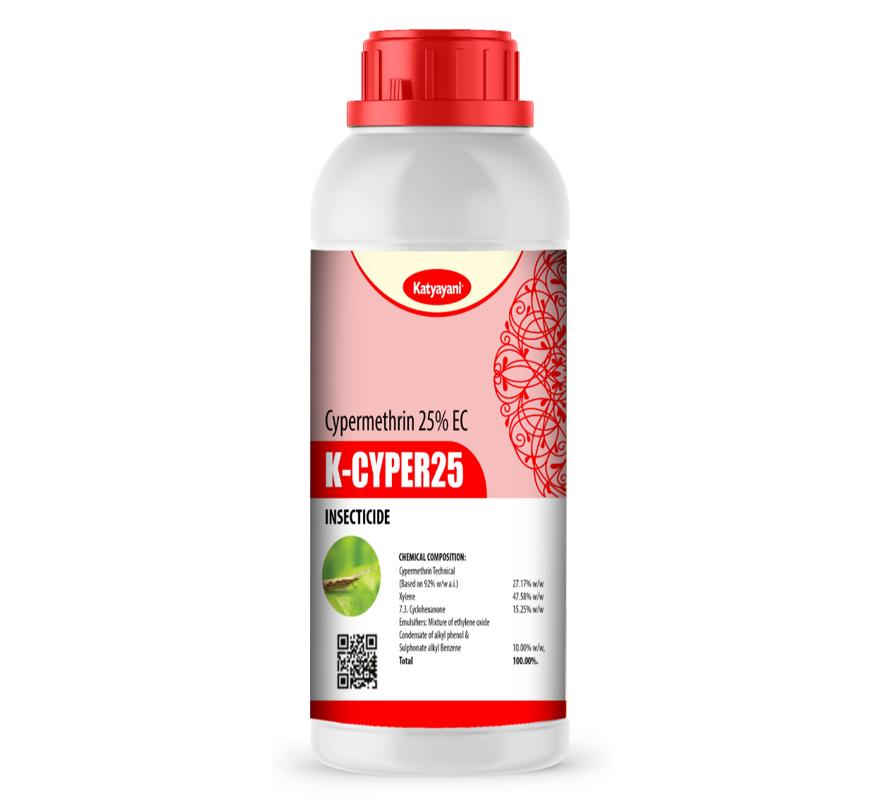 Katyayani K Cyper25 Cypermethrin 25 EC Katyayani Organics katyayani-k-cyper25-cypermethrin-25-ec-katyayani-organics