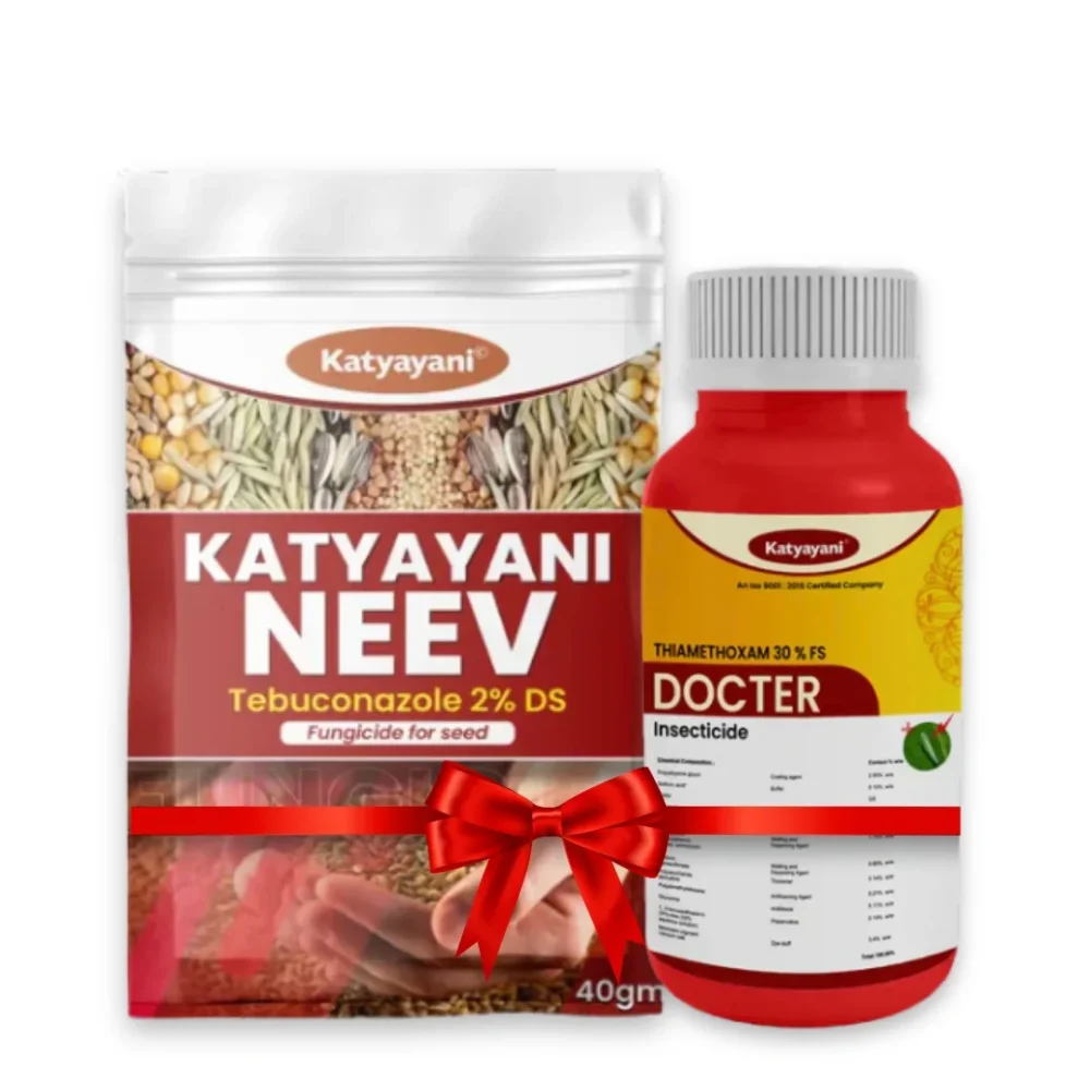 Katyayani Seed Treatment Kit - Protect Moong, Groundnut, Chickpea from pests & diseases