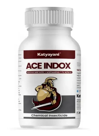 Katyayani Ace-Indox (Indoxacarb 14.5% + Acetamiprid 7.7% SC) Chemical Insecticide