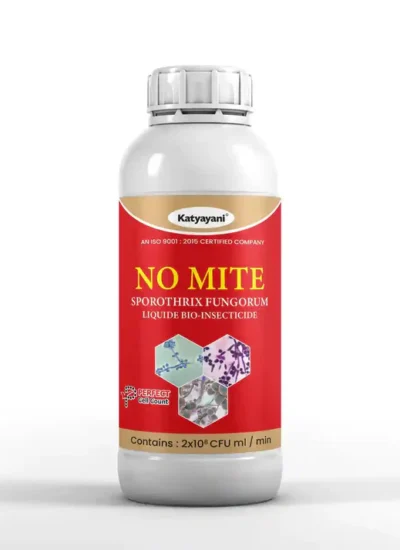 Katyayani NO MITE (Sporothrix Fungorum) Bio insecticide, Liquid