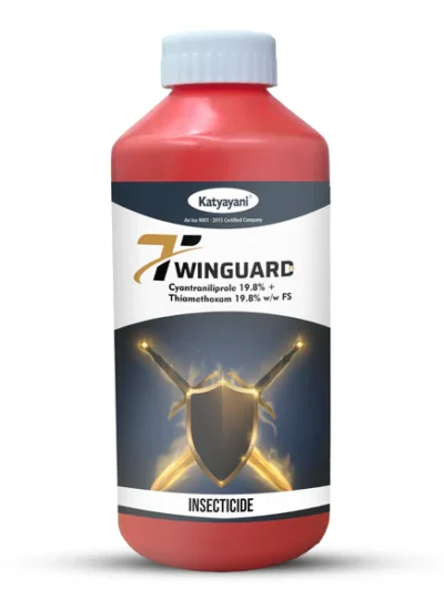 Katyayani TwinGuard FS (Cyantraniliprole 19.8% + Thiamethoxam 19.8% w/w FS) Insecticide