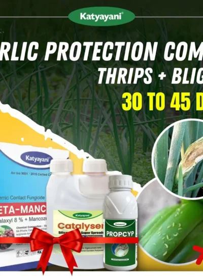 Katyayani Garlic Protection Combo (30-45 Days) - pest and disease management