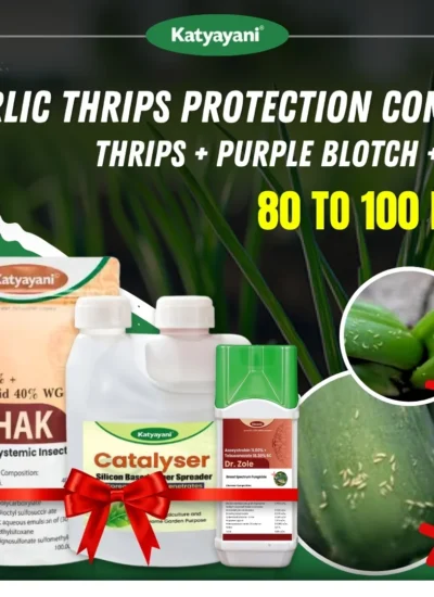 Katyayani Garlic thrips Protection combo (80-100 Days) - Thrips Management