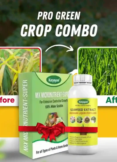 Pro green combo - remove yellow leaves from plants